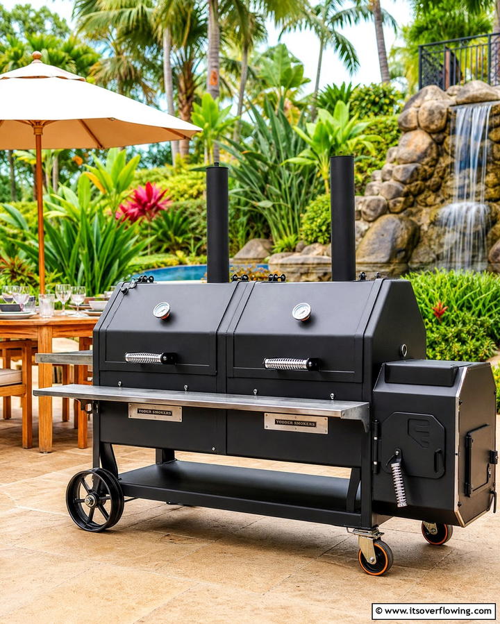 Dual Chamber BBQ Pit - 25 Bbq Pit Ideas for Outdoor Cooking Fun