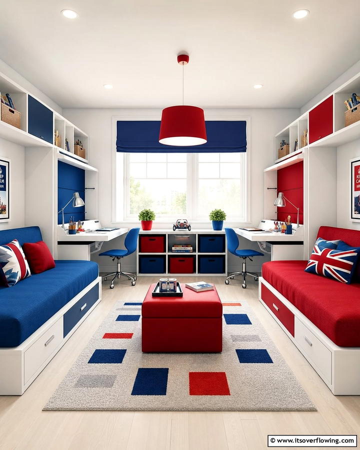 Dual Function Furniture - 21 Shared Kids Room Design Ideas for Siblings