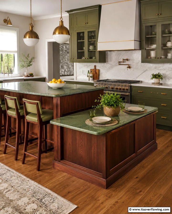 Dual Height Table - 25 Small Kitchen Table Ideas for Cozy Meals