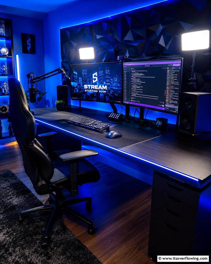 Dual Monitor Setup for Multitasking - 20 Streaming Setup Ideas for Ultimate Entertainment