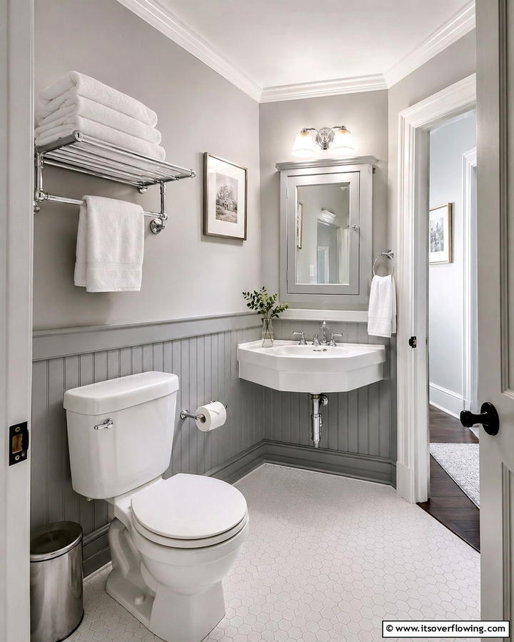 Dual Purpose Fixtures - 25 Hall Bathroom Ideas for Small and Functional Spaces