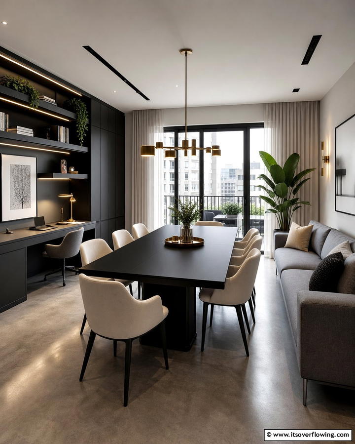 Dual Purpose FurnitureExact - 25 Living Room Dining Room Combo Ideas for Open Spaces