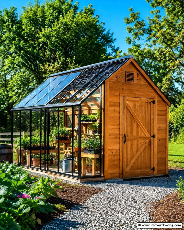 Dual Purpose Shed - 25 Wood Shed Ideas for Functional and Stylish Storage
