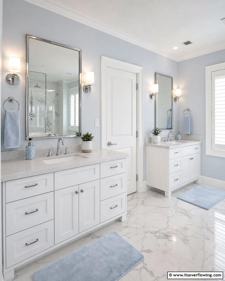 Dual Vanity Setup - 25 Family Bathroom Ideas for Functional and Stylish Spaces
