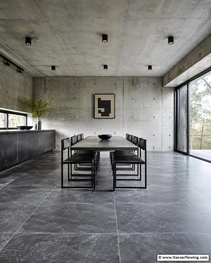 Durable Materials Focus - 30 Bold Brutalist Interior Design Concepts for Modern Spaces