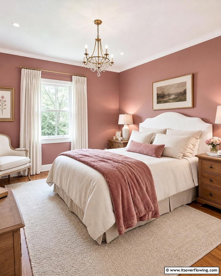 Dusty RoseOne - 25 Calming Paint Colors for a Relaxing Home