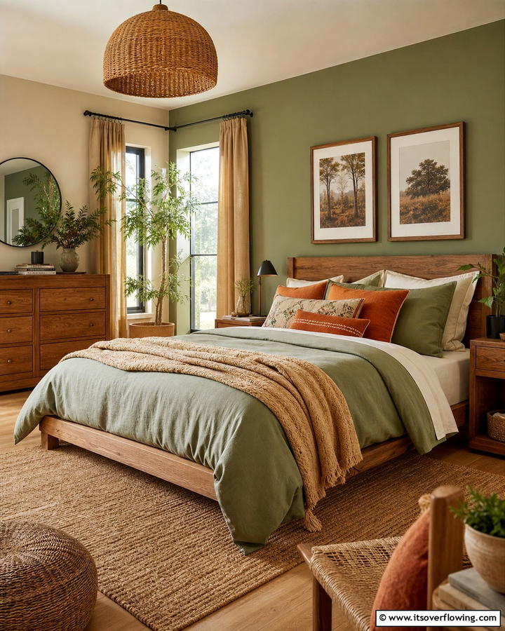 Earth Toned Color Palette - 21 Earthy Bedroom Ideas for a Calming Retreat