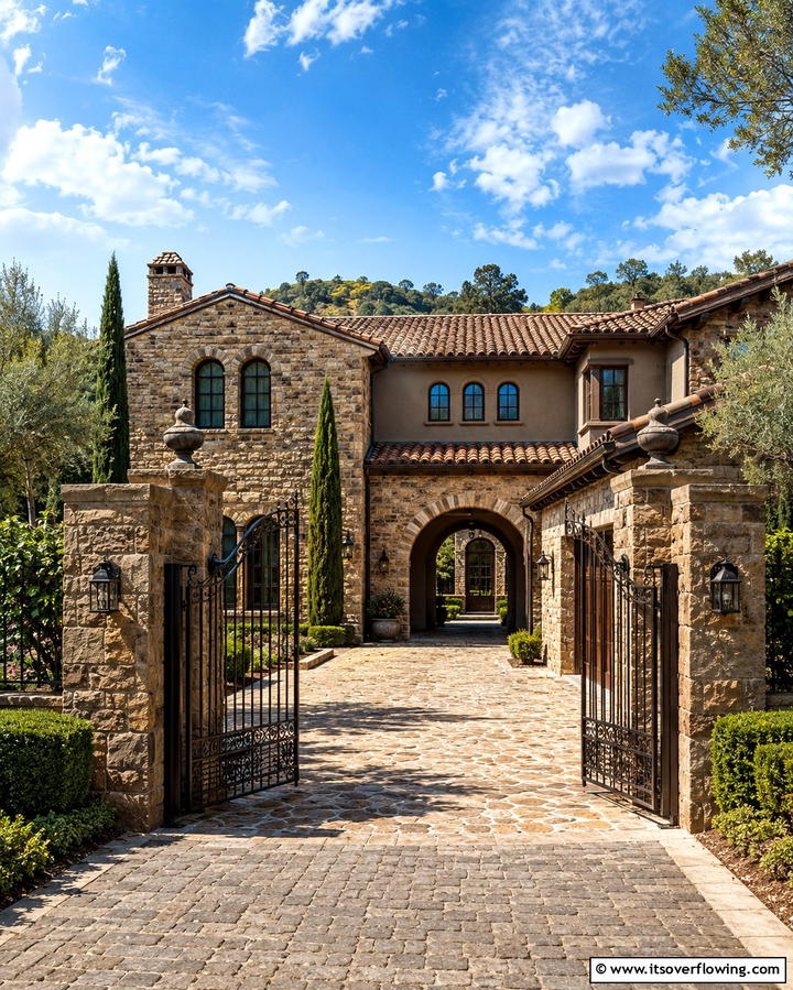 Earth Toned Legacy - 30 Brown Exterior House Color Ideas for Warm Curb Appeal