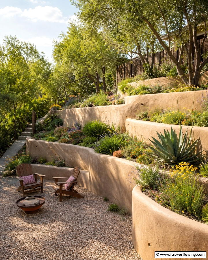 Earthbag Retaining Wall - 25 Inexpensive Retaining Wall Ideas for Your Yard