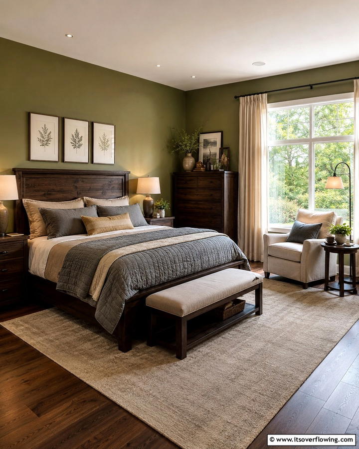 Earthy Color Palette - 30 Forest-Themed Bedroom Ideas for Nature-Inspired Retreats