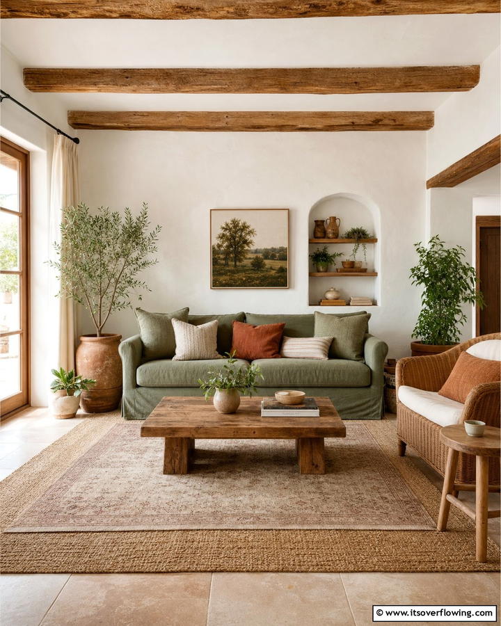Earthy Color Palette - 21 Farmhouse Decor Ideas to Add Rustic Charm