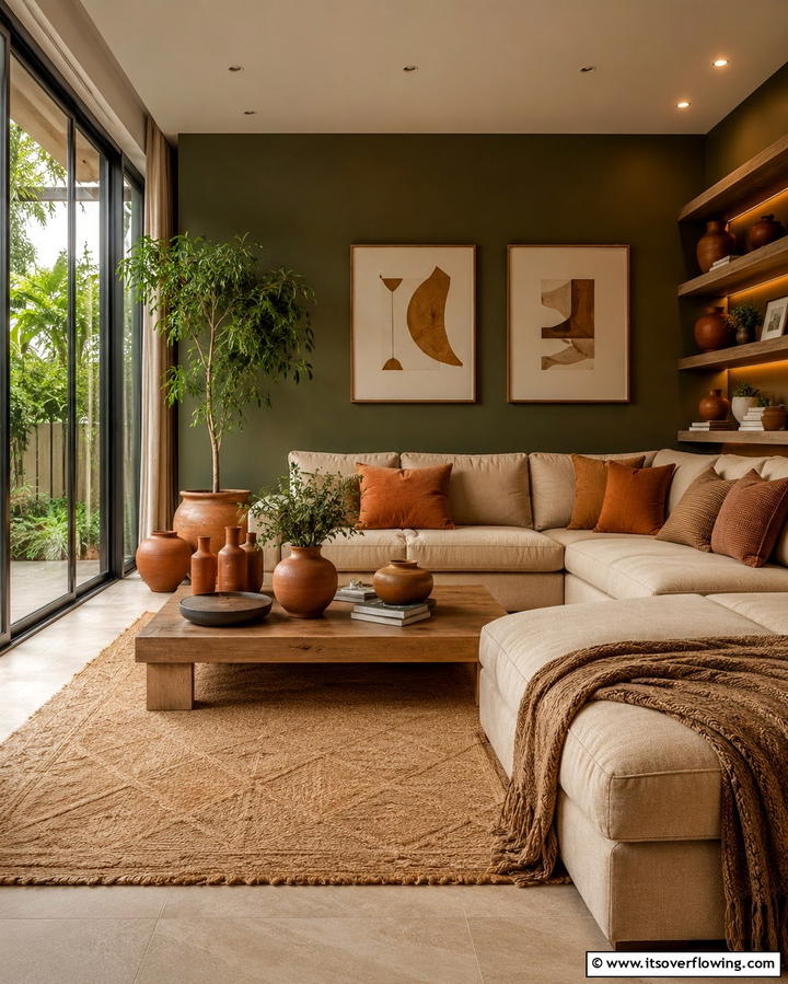 Earthy Tones - 25 Organic Modern Interior Design Ideas for Your Home