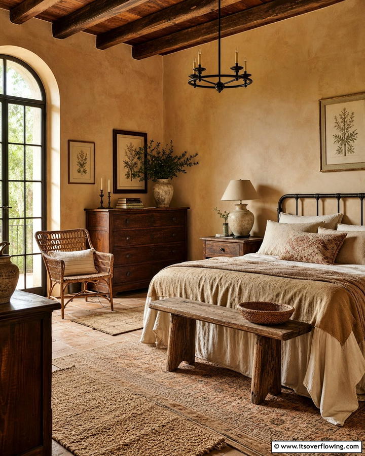 Earthy Vintage Finds - 21 Earthy Bedroom Ideas for a Calming Retreat