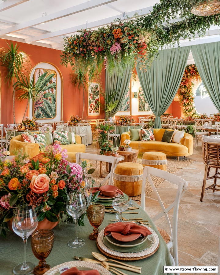 Earthy and Vibrant Color Palettes - 21 Boho Wedding Ideas for a Free-Spirited Celebration