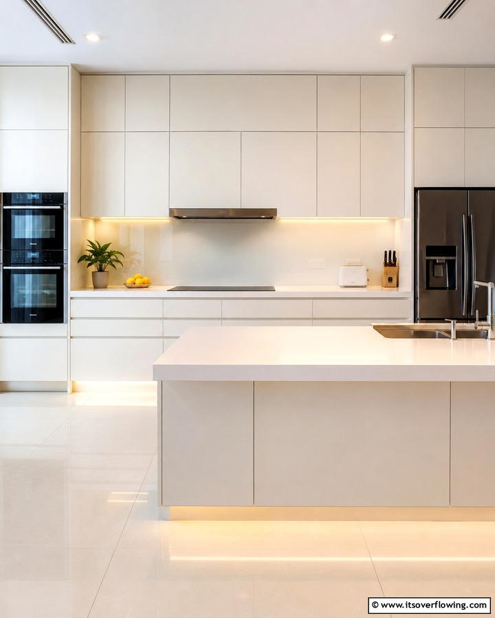 Easy Maintenance and Clean Look - 25 Off-white Kitchen Cabinets for a Timeless Look