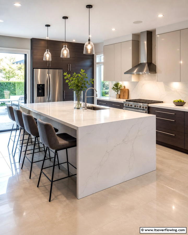 Easy Maintenance and Cleaning - 25 Kitchen With Stainless Steel Appliances Ideas