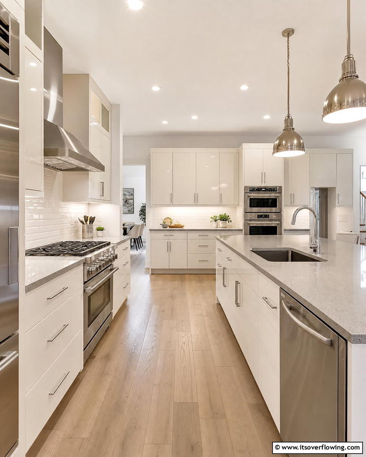 Easy Maintenance - 20 Off-white Kitchen Cabinets Ideas for a Timeless Look