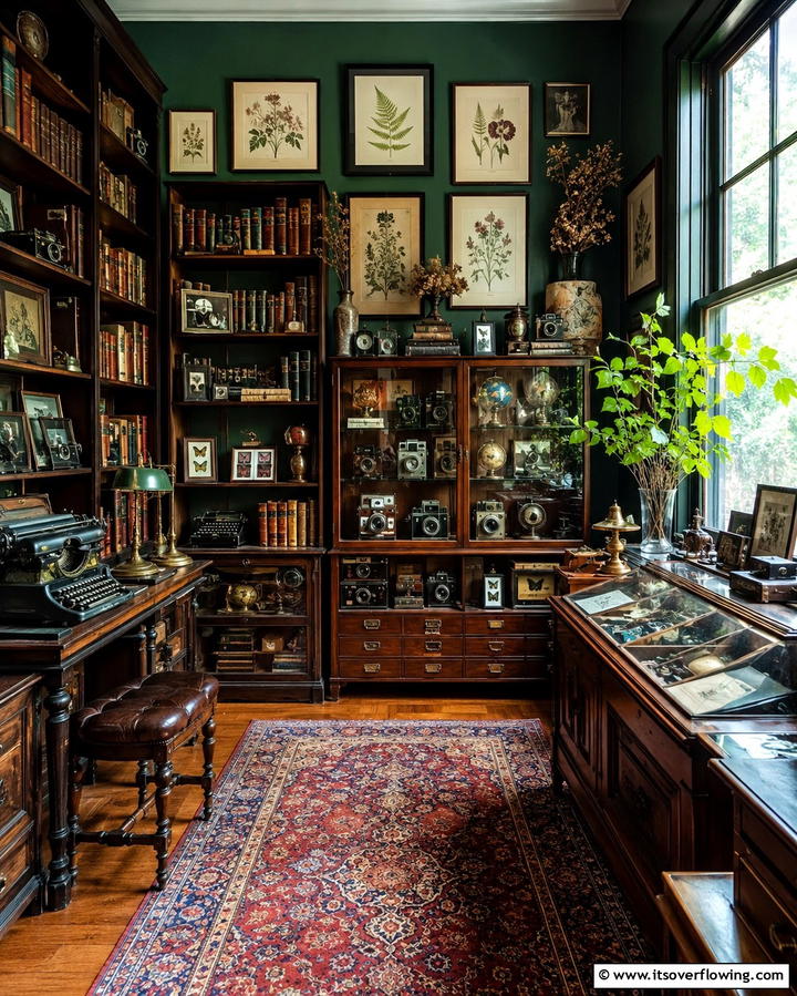 Eccentric Collections and Curiosities - 25 Dark Academia Interior Design Ideas for Sophistication