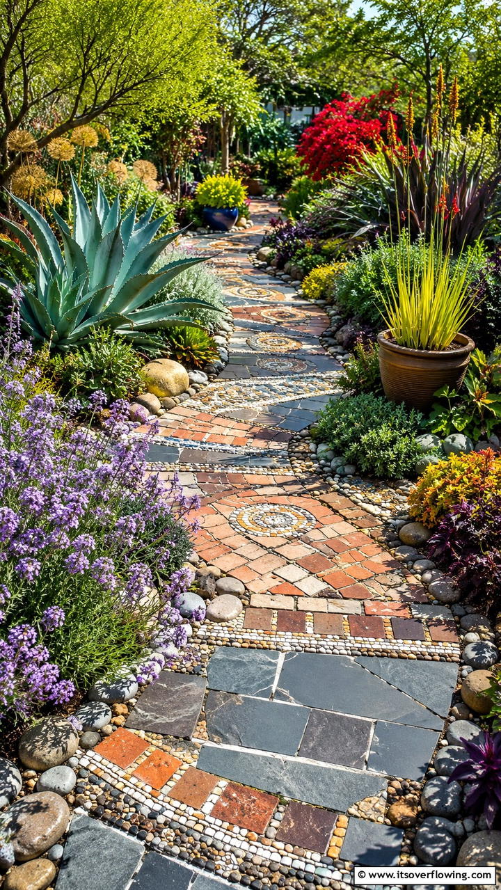 Eclectic Design Trail - 30 Stunning Garden Path Ideas to Guide Your Landscape