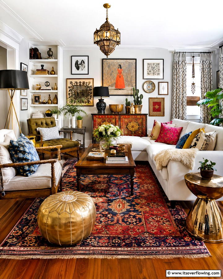 Eclectic Fusion - 25 Aesthetic Room Ideas for a Stylish Space