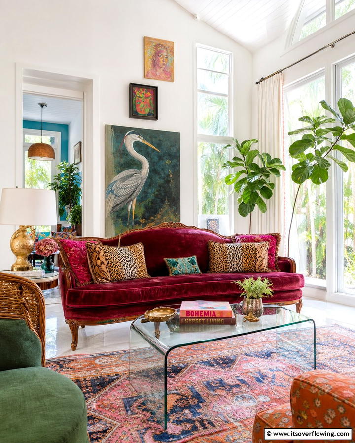 Eclectic Mix - 25 Florida Room Ideas for a Relaxing Sun-Filled Space