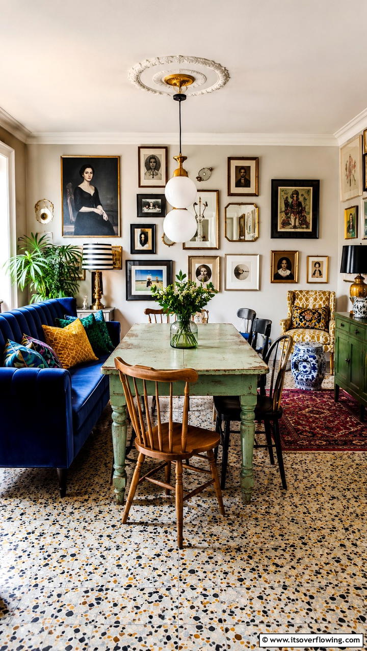 Eclectic Mix Dining - 30 Dining Room Ideas for Memorable Gatherings