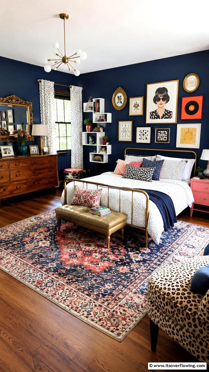 Eclectic Mix and Match Decor - 21 Trendy Teen Girl Bedroom Decor Ideas for Personal Style