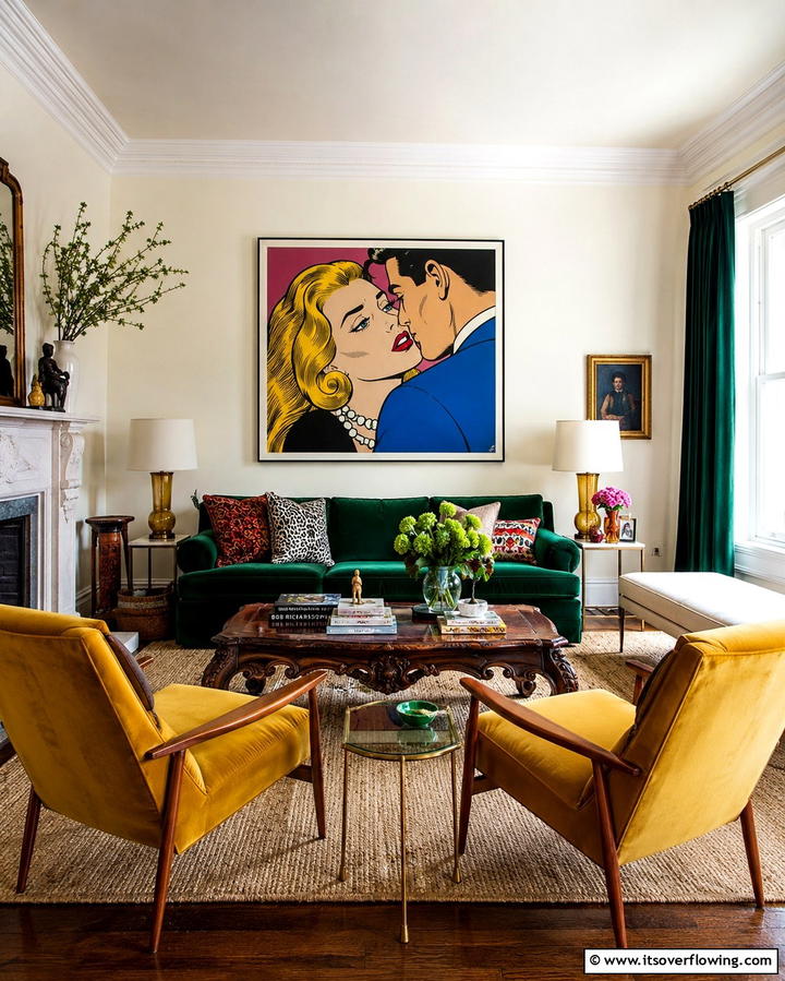 Eclectic Mix of Styles - 30 2000s Interior Design Ideas for Retro Revival
