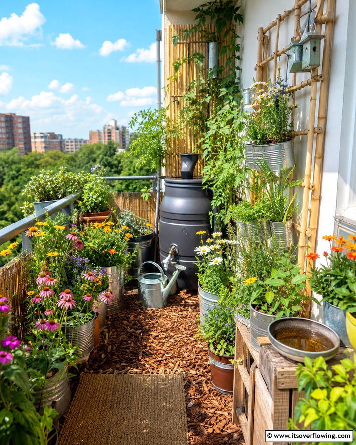 Eco Friendly Balcony - 21 Balcony Garden Ideas to Transform Small Spaces into Green Havens