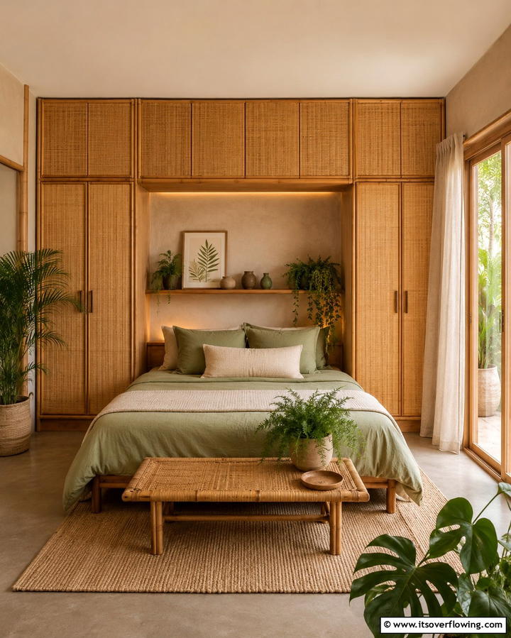 Eco Friendly Built in Wardrobe - 30 Space-Saving Built-In Wardrobe Ideas Around Your Bed
