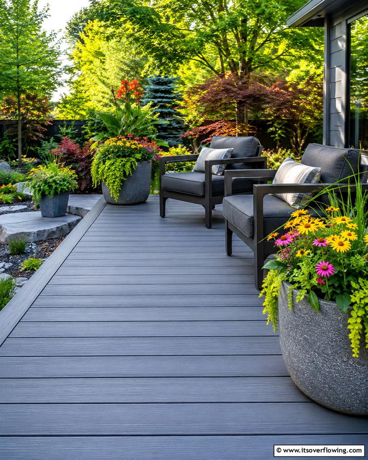 Eco Friendly Composite Deck - 30 Platform Deck Ideas to Elevate Your Backyard Design