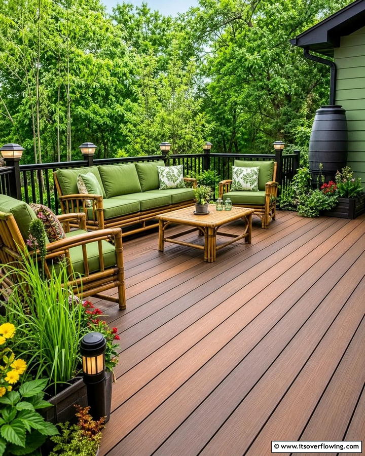 Eco Friendly Composite Deck - 21 Backyard Deck Ideas to Elevate Your Outdoor Living Space