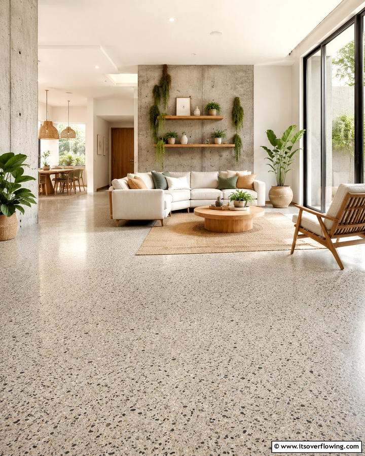 Eco Friendly Concrete Options - 30 Modern Concrete Floor Ideas for Low-Maintenance Interiors