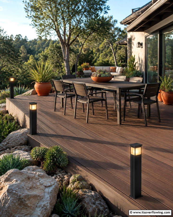 Eco Friendly Deck - 25 Ground Level Deck Ideas for Easy Outdoor Living