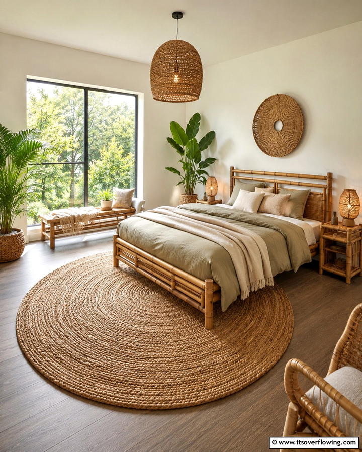 Eco Friendly Decor Touches - 30 Jungle-Themed Bedroom Ideas- Wild & Whimsical Decor