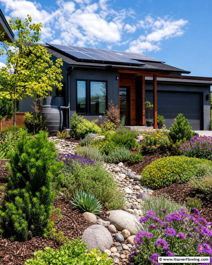 Eco Friendly Evergreen Yard - 30 Front Yard Evergreen Landscaping Ideas for Year-Round Beauty