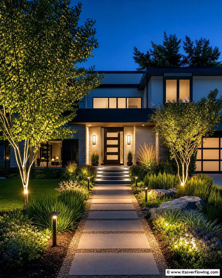 Eco Friendly Exterior Lighting - 21 Curb Appeal Ideas to Boost Your Home’s Exterior