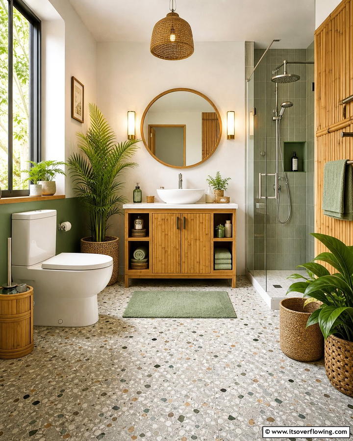 Eco Friendly Features - 21 Modern Bathroom Ideas for a Luxurious Spa Experience