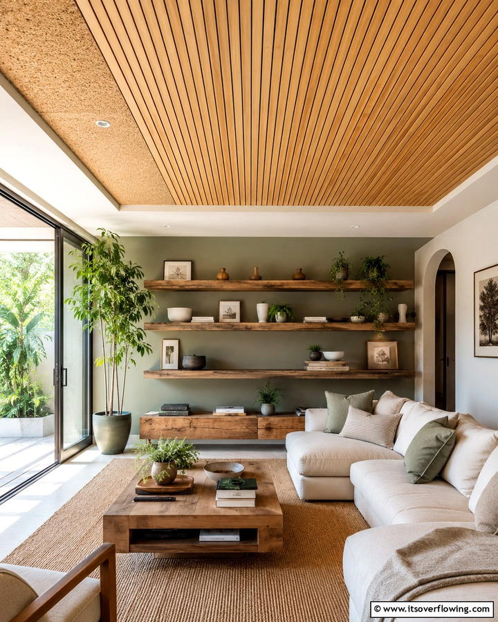 Eco Friendly Finishing Touches - 30 Accent Ceiling Ideas to Elevate Your Space