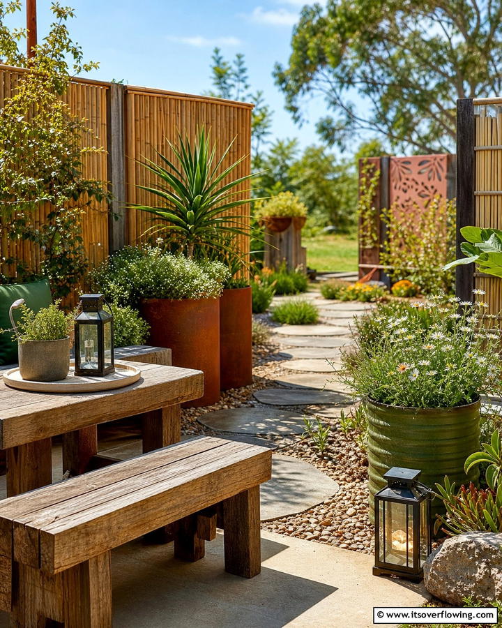 Eco Friendly Garden Decor - 21 Patio Decor Concepts to Refresh Your Outdoor Living Area