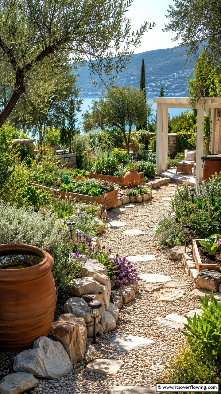 Eco Friendly Garden Design - 30 Greek Garden Ideas- Mediterranean-Inspired Landscaping