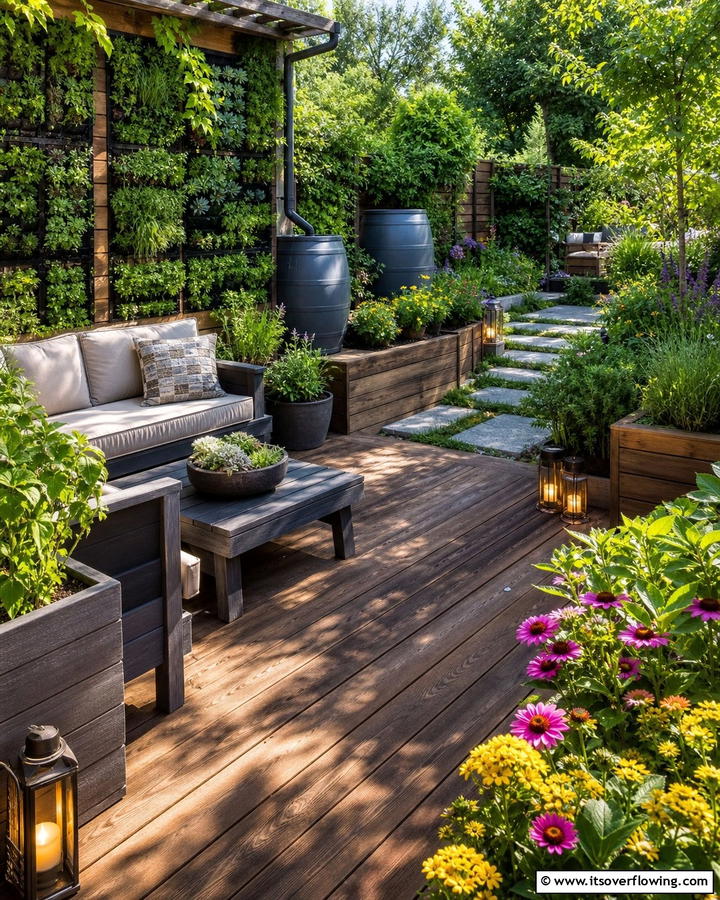 Eco Friendly Green Deck - 21 Patio Deck Designs to Elevate Your Outdoor Living Space