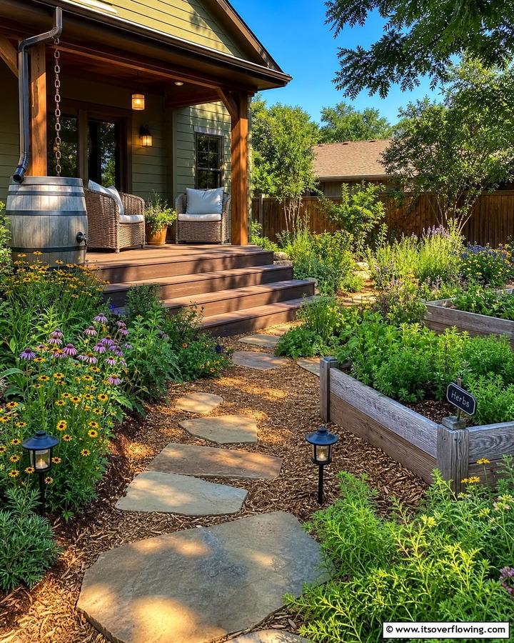 Eco Friendly Green Space - 21 Back Porch Ideas for Cozy and Functional Outdoor Spaces