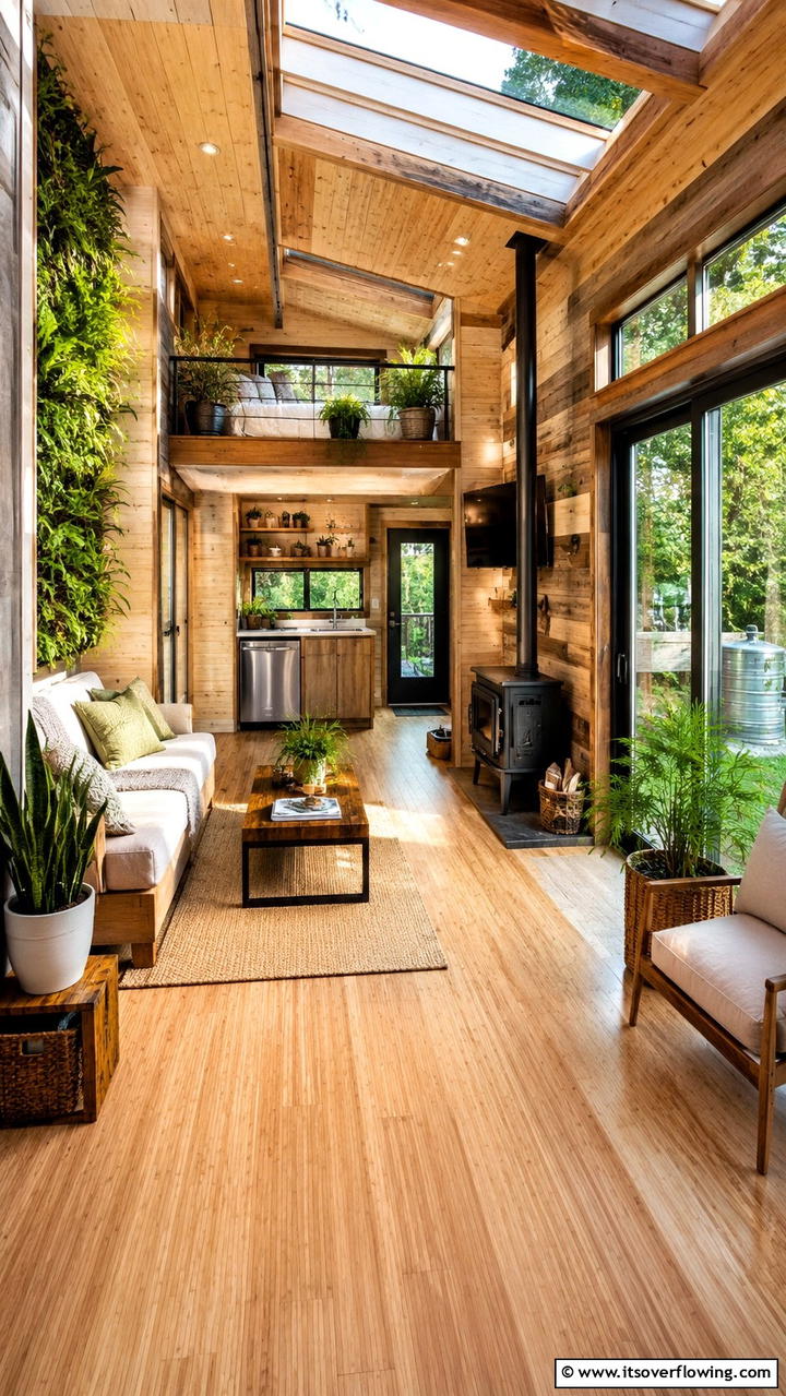 Eco Friendly Green Tiny House - 21 Tiny House Design Ideas for Compact, Efficient Living
