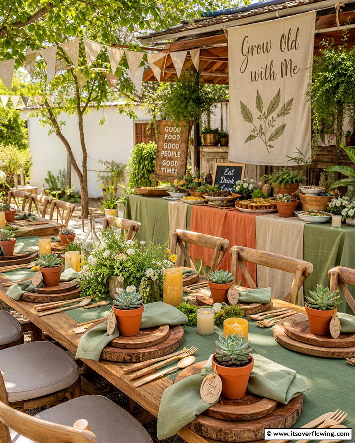 Eco Friendly Green Wedding Shower - 21 Fun Wedding Shower Ideas to Celebrate the Couple