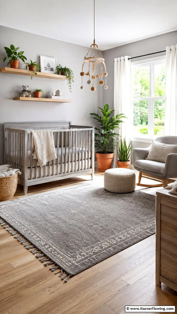 Eco Friendly Grey Nursery Materials - 30 Grey Nursery Ideas- Calming & Modern Baby Room Designs
