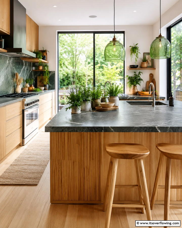 Eco Friendly Kitchen Solution - 25 Soapstone Kitchen Countertops Design Ideas