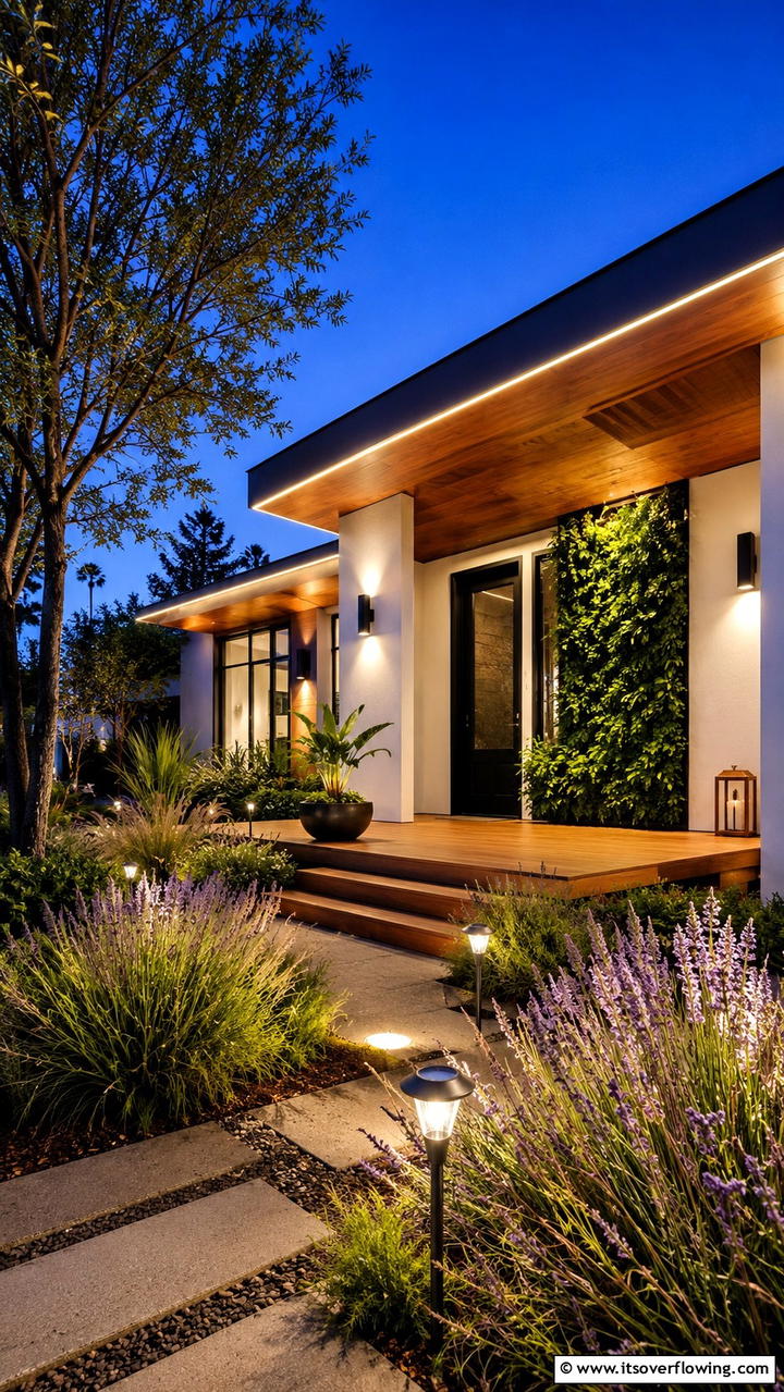 Eco Friendly LED Options - 30 Inviting Front Porch Lighting Ideas for Curb Appeal