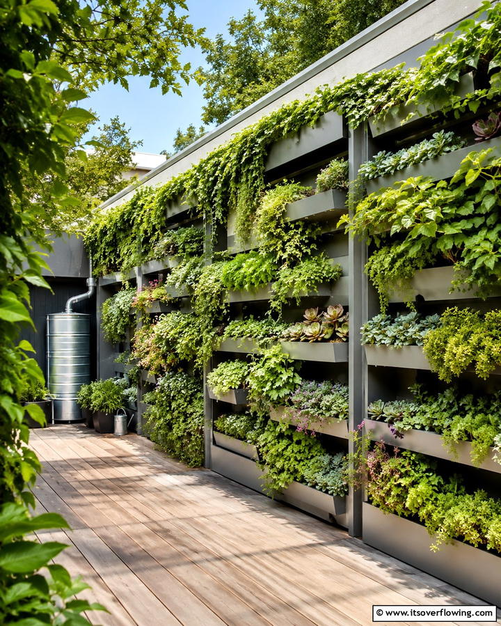 Eco Friendly Living Fence - 30 Decorative Fence Ideas to Enhance Your Yard’s Aesthetic