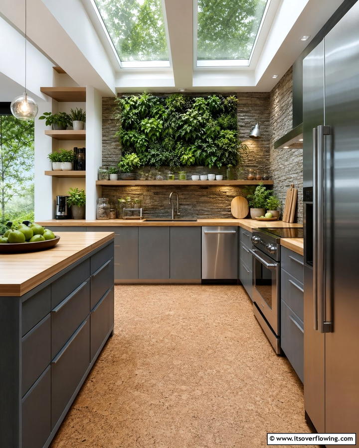 Eco Friendly Modern Kitchen - 21 Gray Kitchens- Timeless Designs for Modern Homes